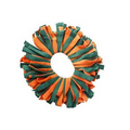 Spirit Pomchies  Ponytail Holder - Bottle Green/Fanta Orange